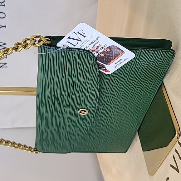 LOUIS VUITTON VINTAGE 1988 EPI LEATHER MONTAIGNE 27 SHOULDER/CLUTCH BAG - Picture 6 of 17